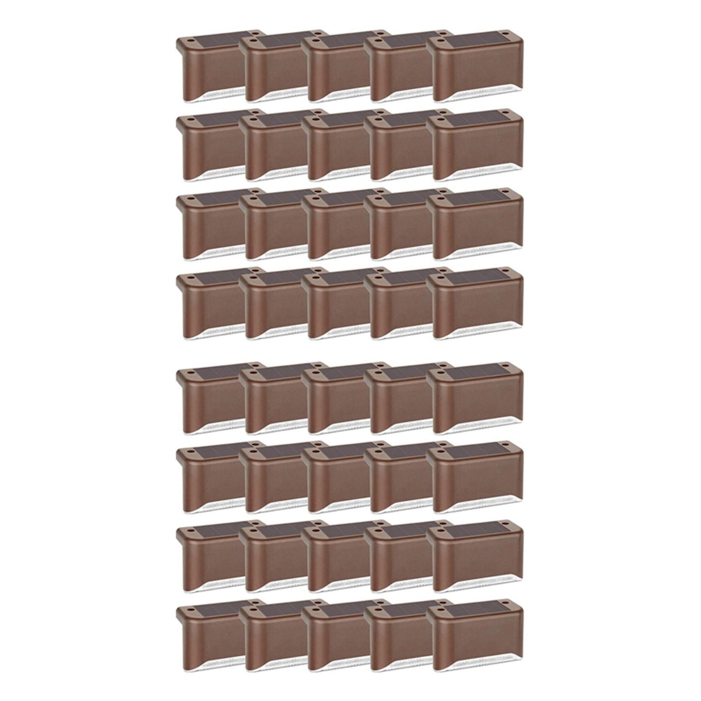 20 Pack Solar Deck Lights, for Patio, Stairs, Yard (warm White)