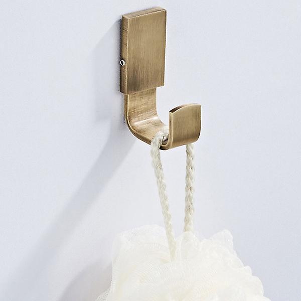 Bath Towel Coat Hook Antique Brass Towel Robe Hooks for Bathroom