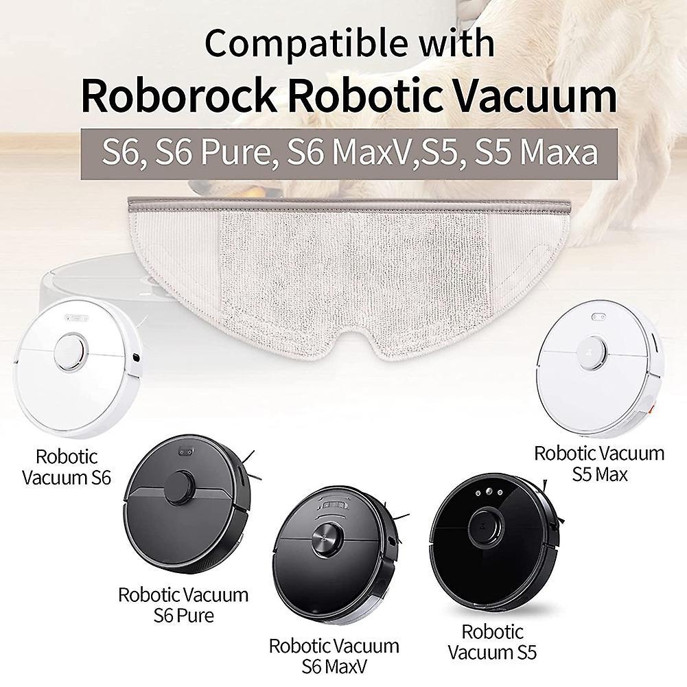 8 Microfiber Cloths for Xiaomi Roborock S5 Max S6 Pure S50 S51