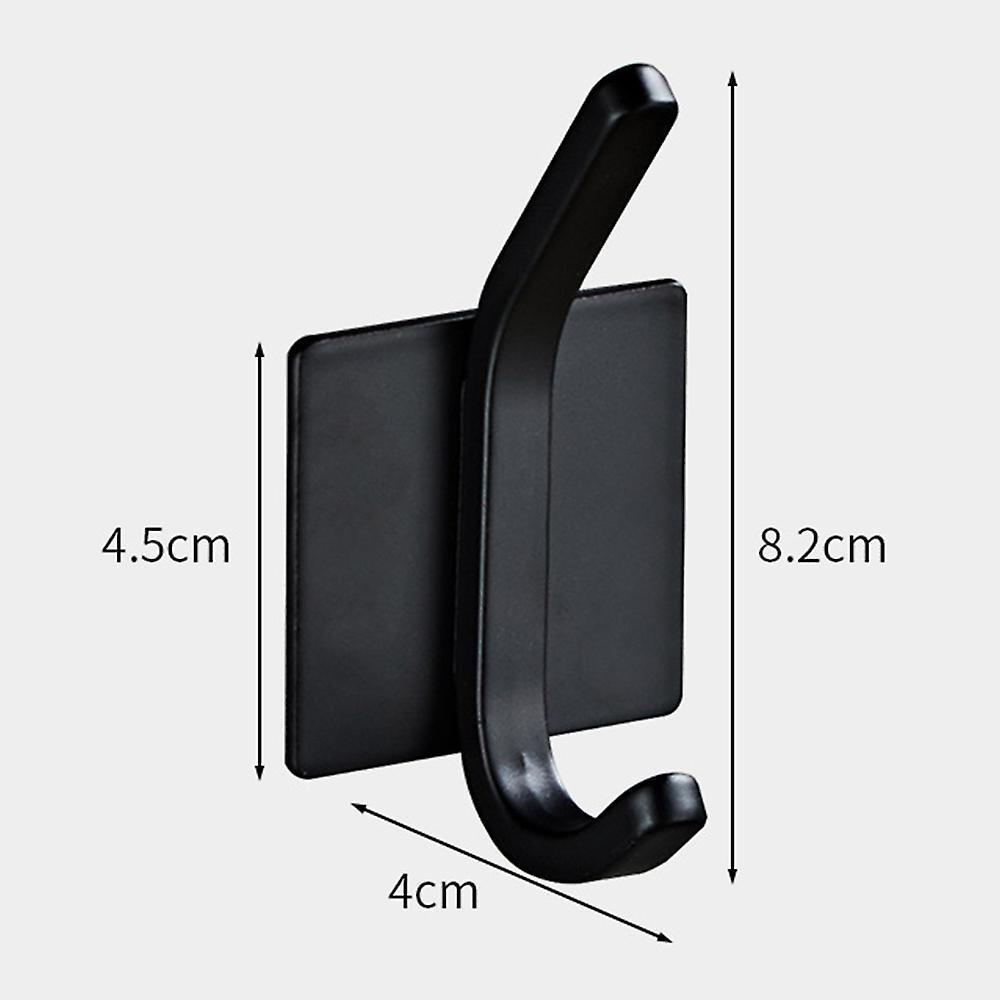 Towel Hook / Adhesive Hook - 4 Piece Set, Waterproof Aluminum Alloy