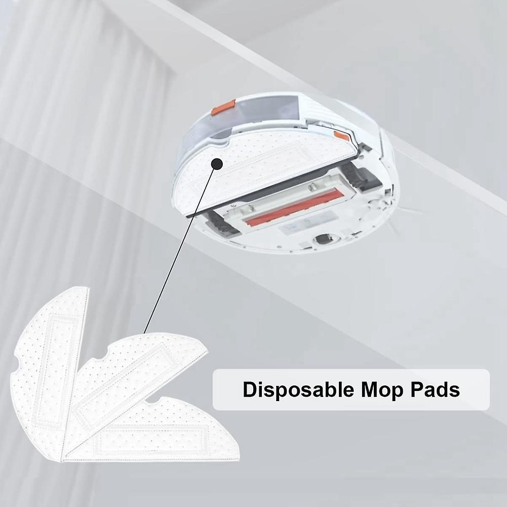 10pcs Mop Pads for Xiaomi Roborock S7 S7plus S7max T7s Vacuum Cleaner