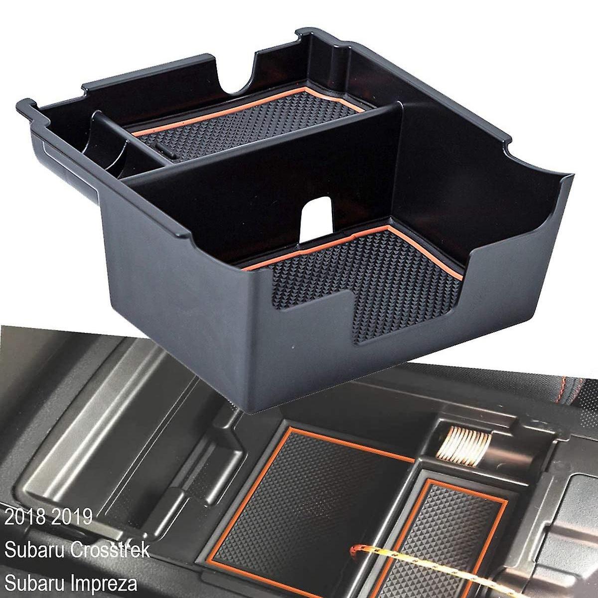 Center Console Organizer Tray for Subaru Crosstrek Impreza, Orange