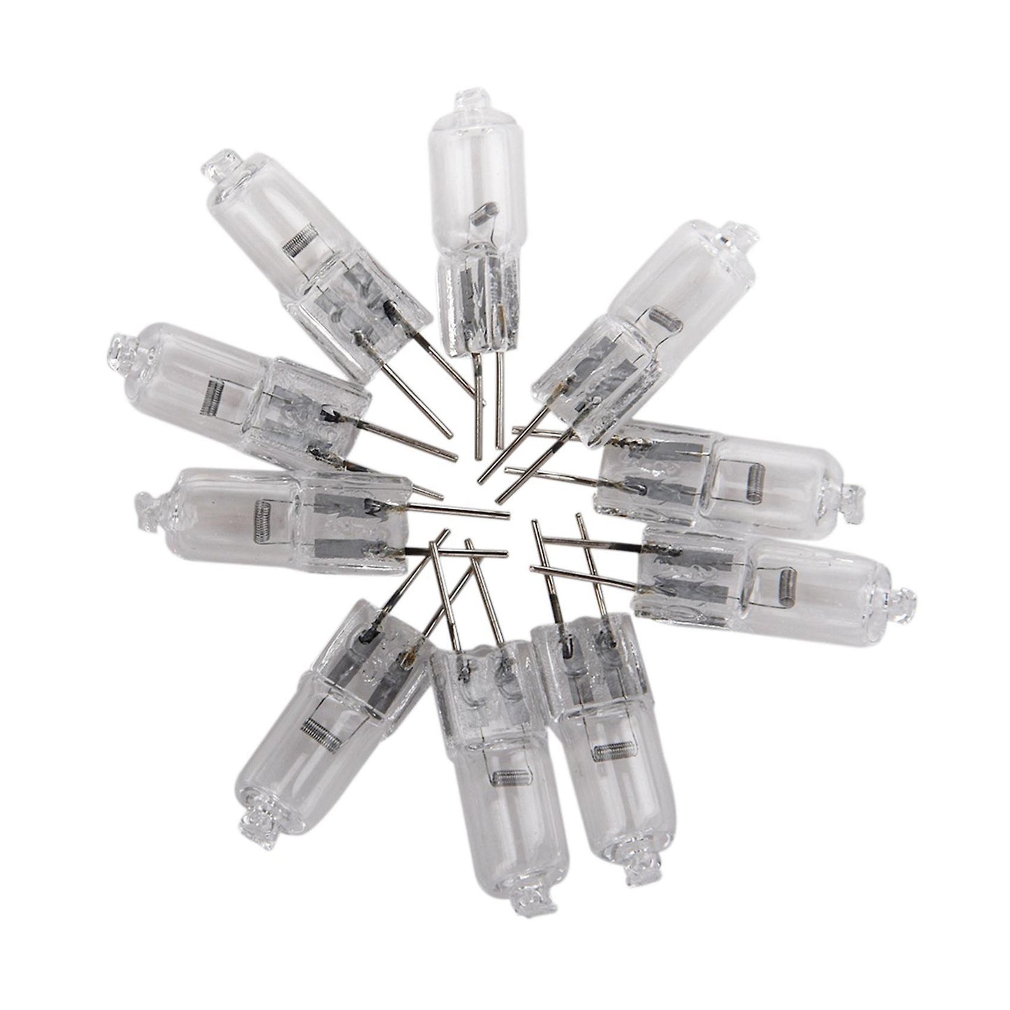 10stk. G4 Halogenlampe 12v 35w Stiftsockellampe Warmweiss
