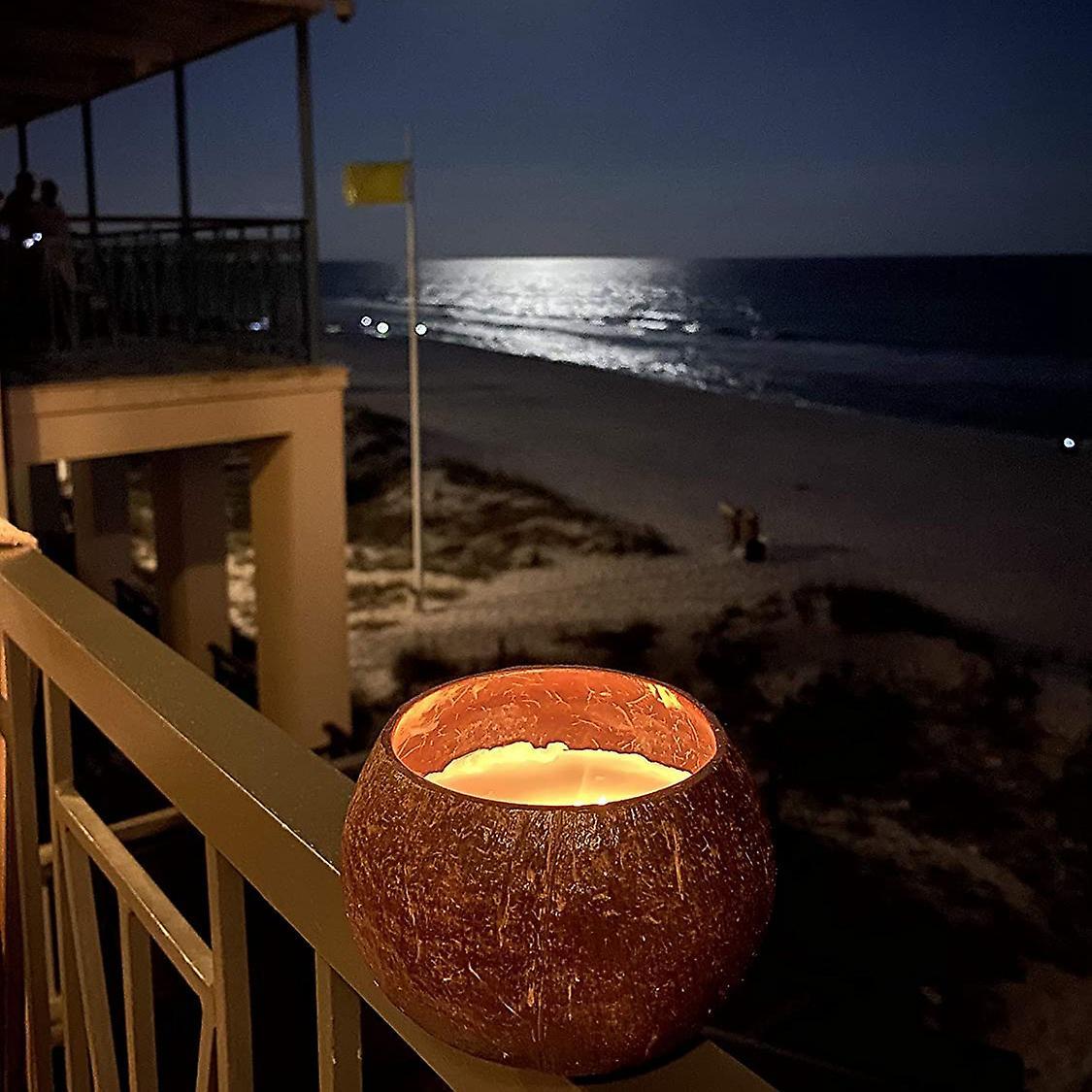 Can Pouring Candle Coconut Shell Bowl,coconut Shell,coconut Wood Bowl