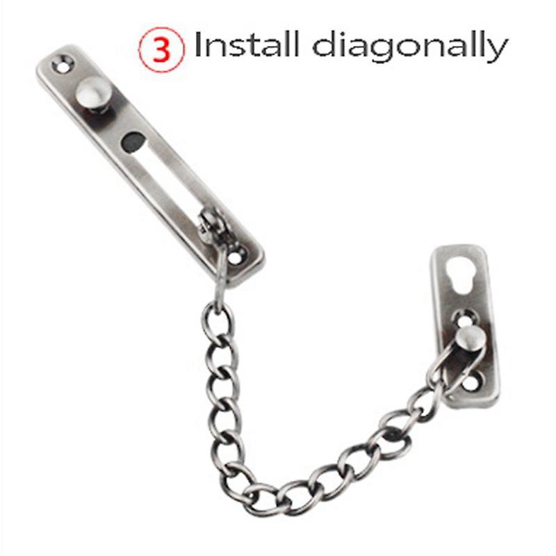 Door Lock, 304 Stainless Steel Casting Door Security Latch