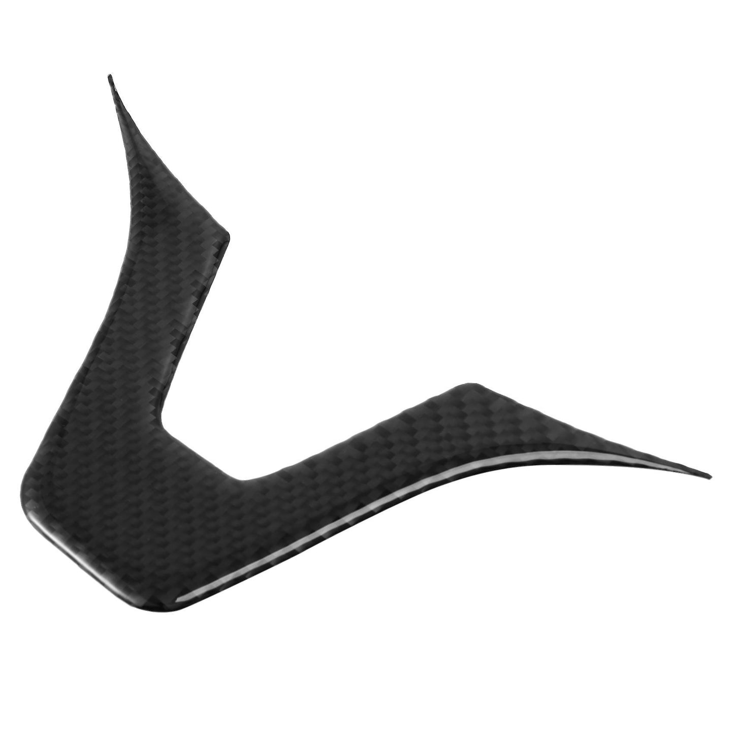 Carbon Fiber Steering Wheel Emblem Sticker,fit for Mercedes C-class