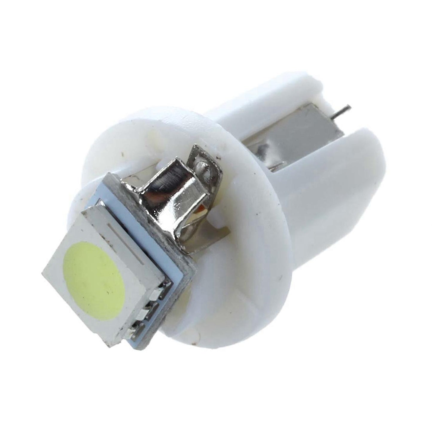 10 Pcs T5/ B8.5d 5050 Smd Led Socket Interior Lighting Tacho White