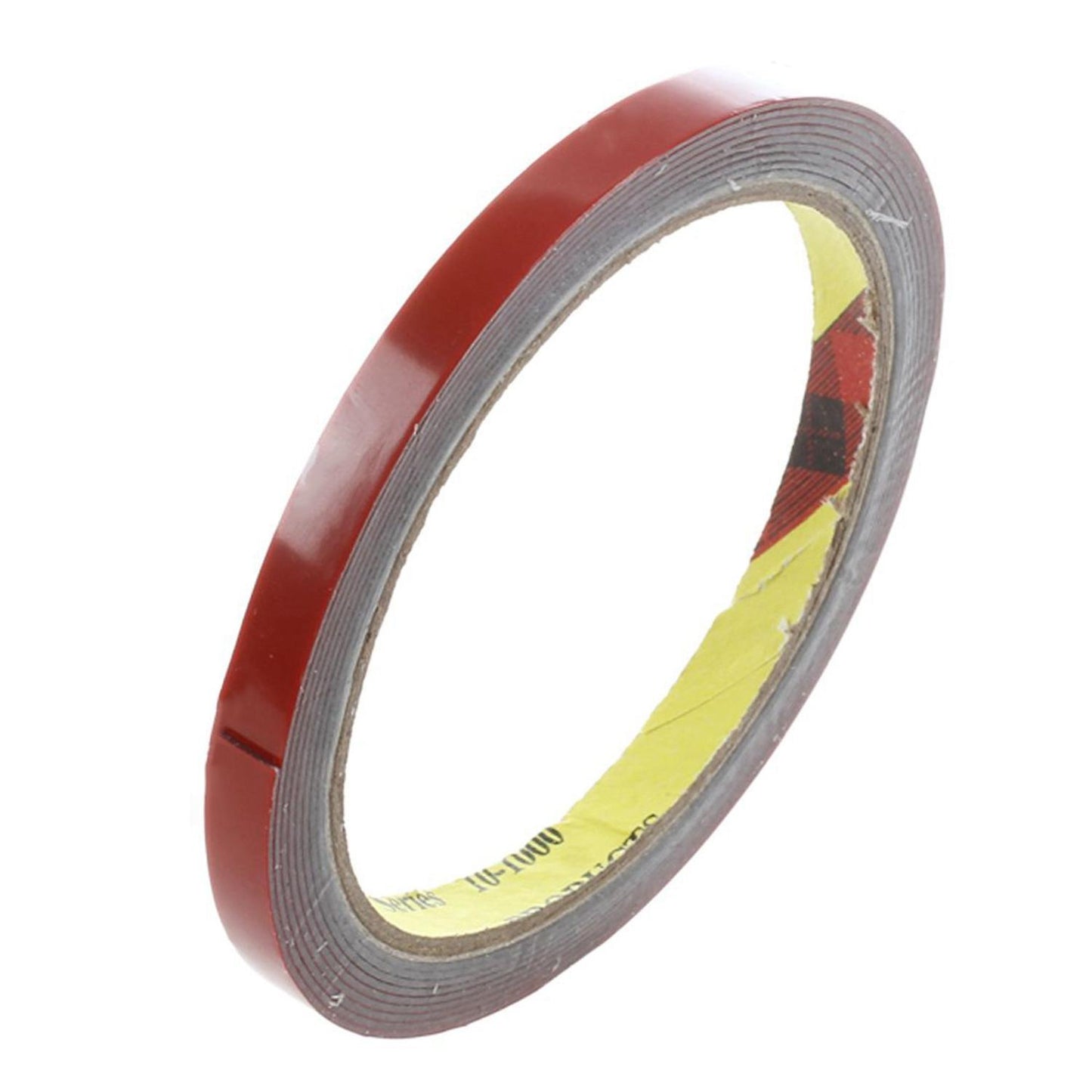 3m Strong Permanent Double Sided Foam Tape Roll, Red 8mmx3m
