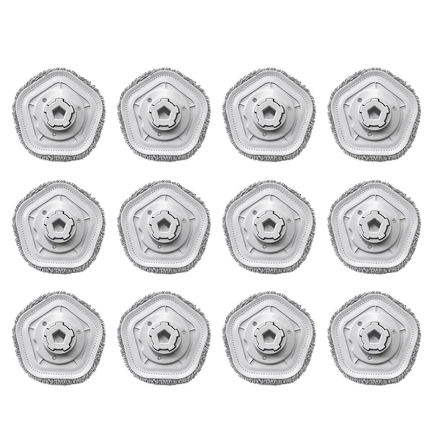 12pcs Washable Mop Pad Cloth for Xiaomi Dreame W10/ W10 Pro