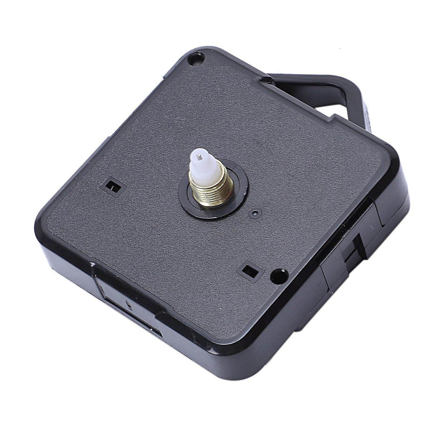 1 Pack Diy Clock Motor with Hands & Fittings Kit(black+orange)