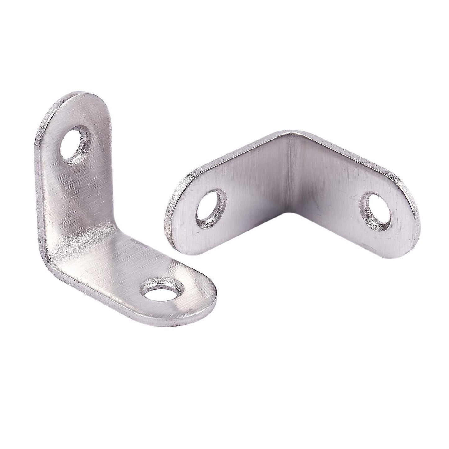 10pcs Screw Mounted Furniture 90 Degree Angle Corner Bracket 30x30mm