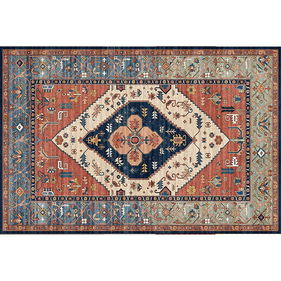 Indoor Door Mat Retro Indoor Floor Mat, Non Slip Dust Dirt Resist