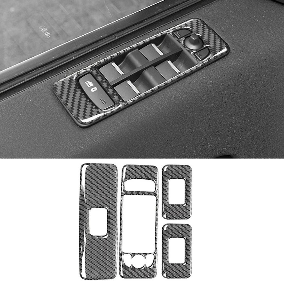 Door Window Lift Switch Panel Frame Cover Trim Interior Accessories