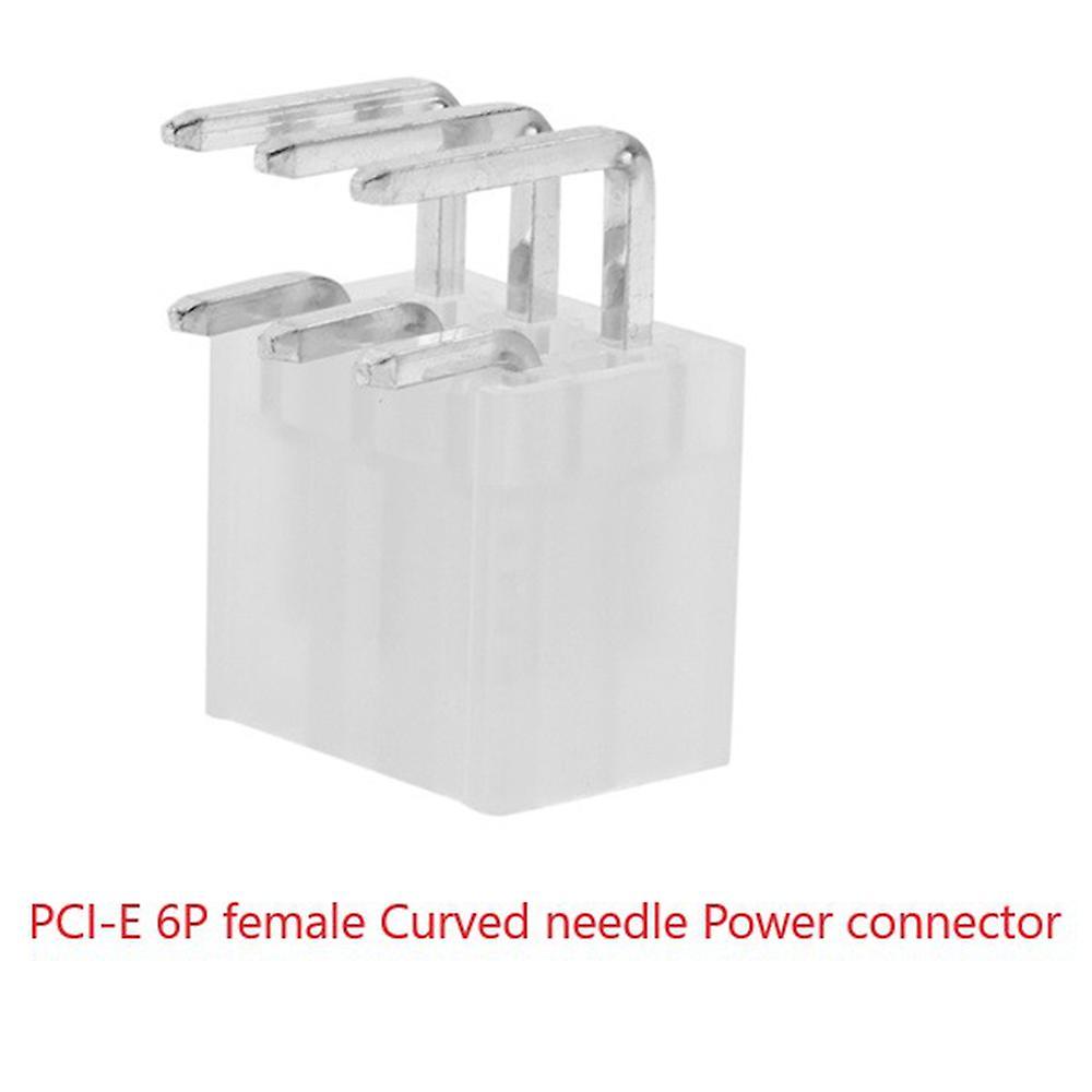 30pcs/set 4.2mm 6p Female Socket Curved Needle for Pc Computer Atx