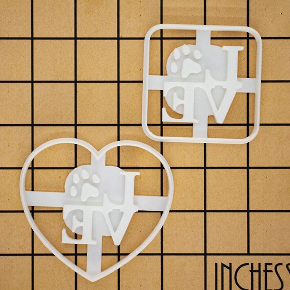 3 Pcs Cookie Shaping Tools I Love Your Gesture Cookie Baking Tools