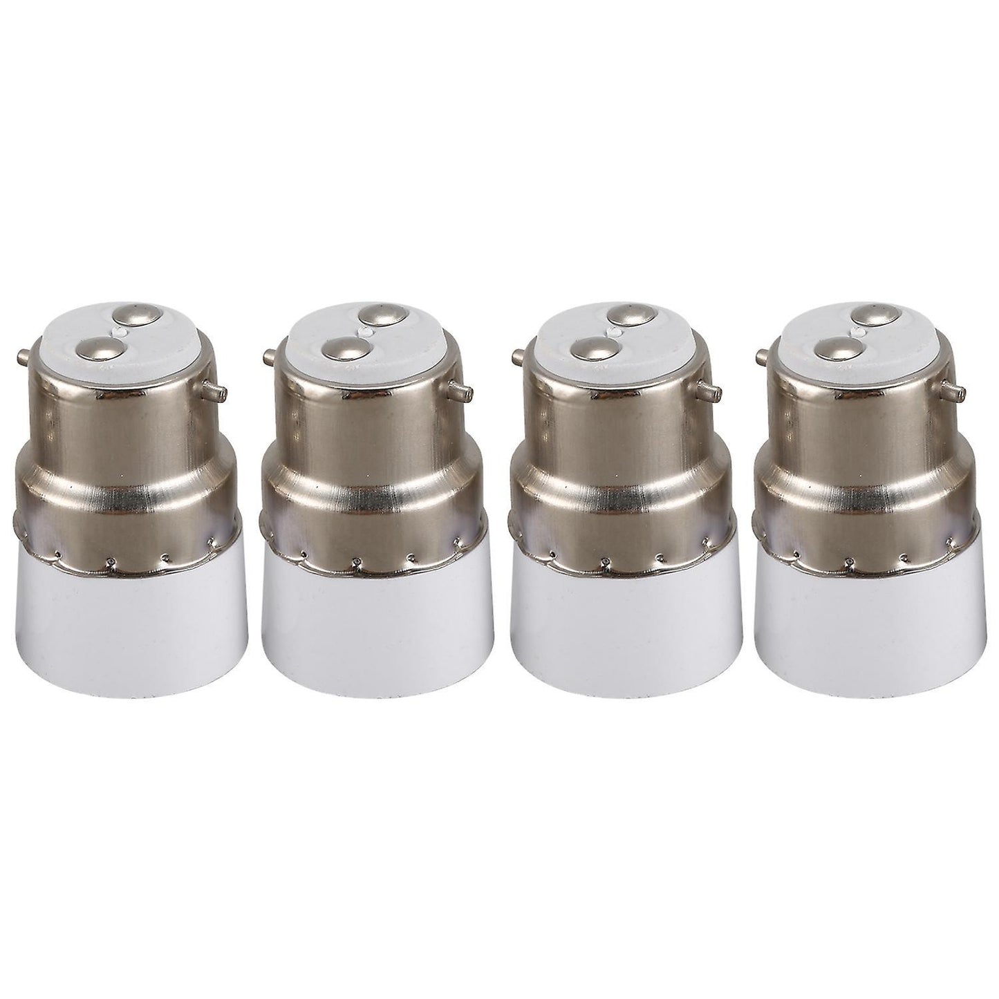 Ac 220v B22 to E14 Base Socket Light Lamp Bulb Adapter Holder 4pcs