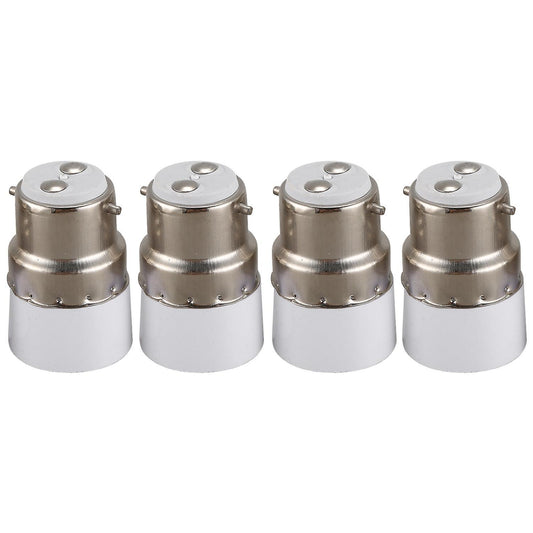 Ac 220v B22 to E14 Base Socket Light Lamp Bulb Adapter Holder 4pcs
