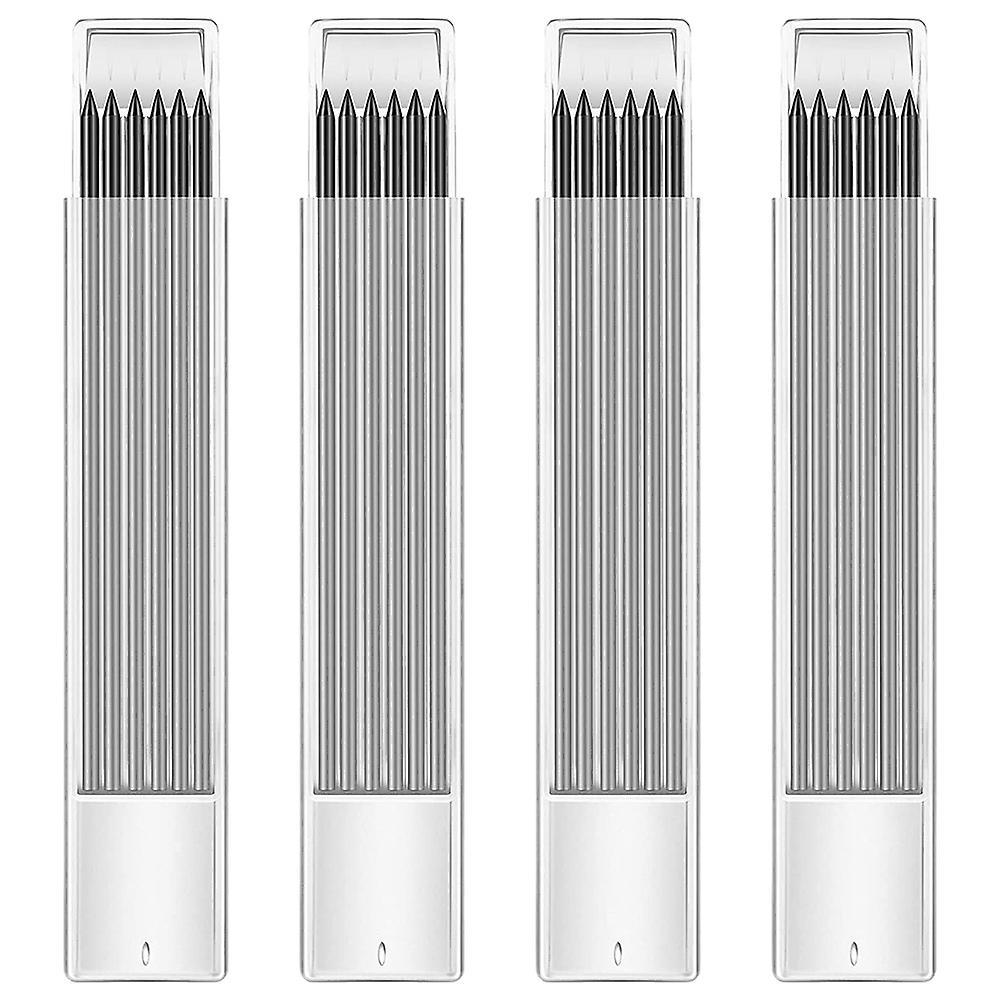 24 Pieces Black 2.8mm Hb Refill Leads for Carpenter Pencil