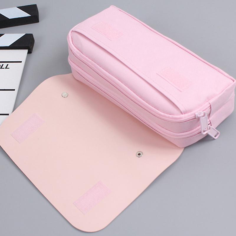 Green Cherry Blossom Pencil Case Pu Leather Pencil Case Pencil Case