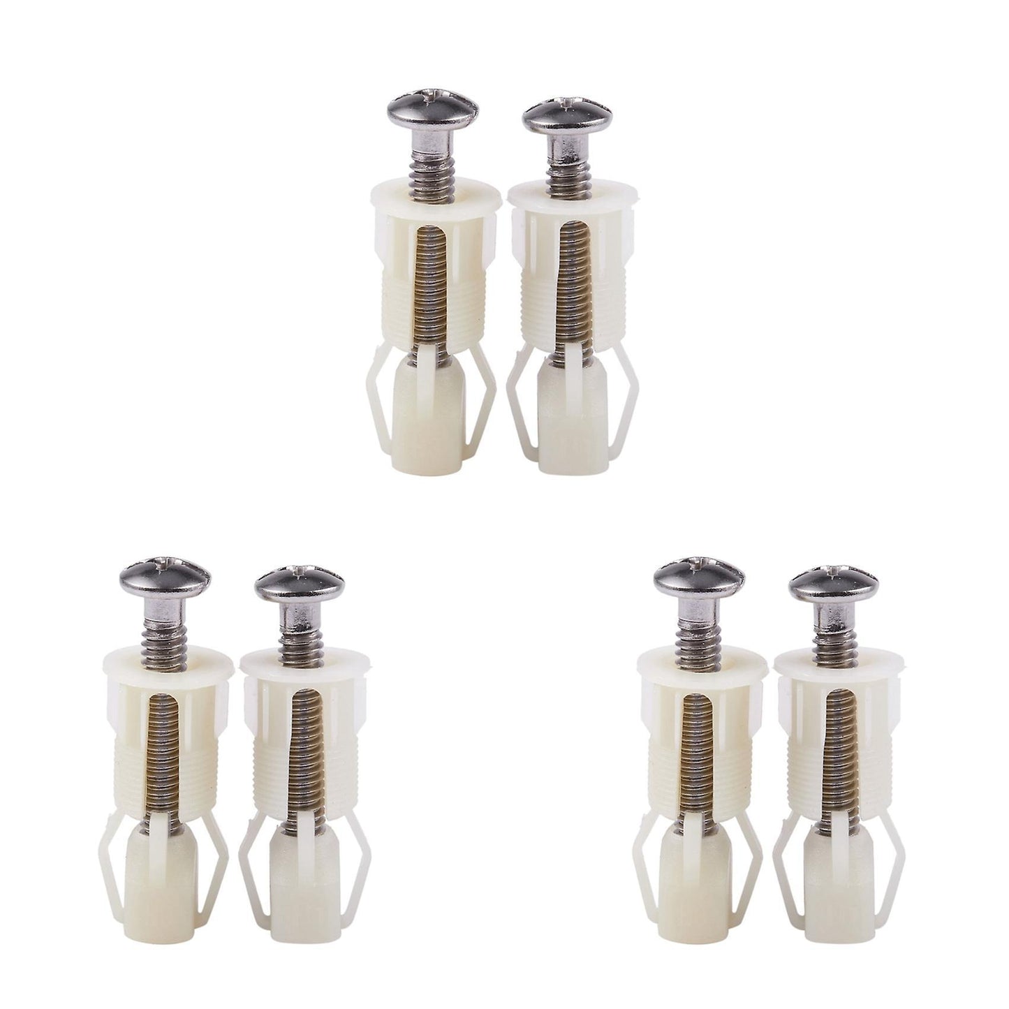 2pcs Toilet Seat Screws Toilet Seats Hinges Type&size:4 38mmx5mm