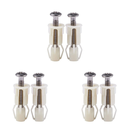 2pcs Toilet Seat Screws Toilet Seats Hinges Type&size:4 38mmx5mm