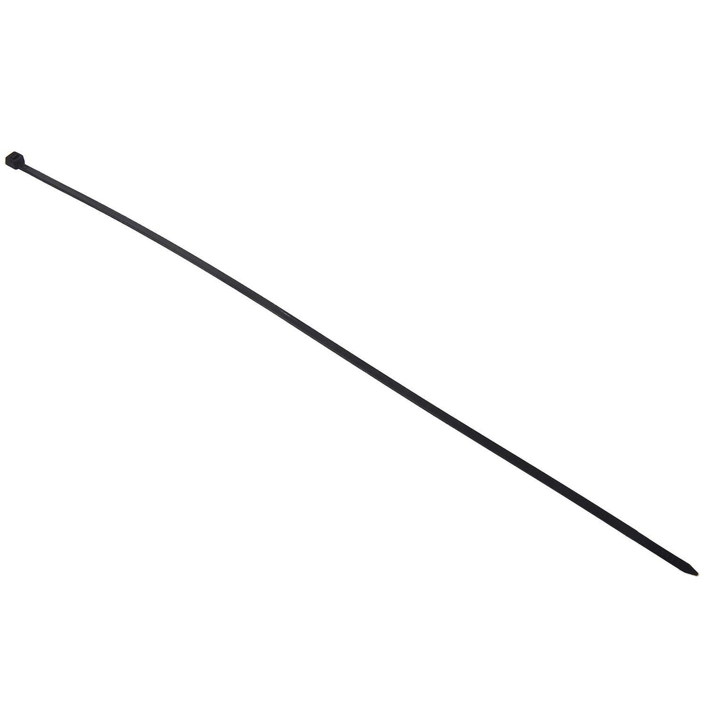 Cable Ties Wraps / Zip Ties, Black 100pcs 400mmx5mm