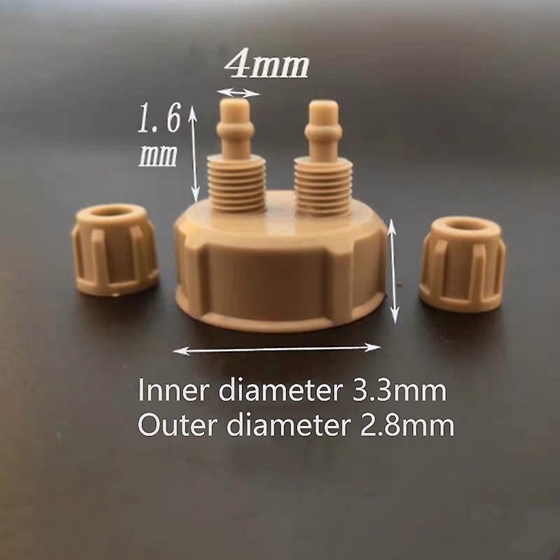 Aquarium 2pc Diy Co2 System Kits Generator Bottle Cap Fish Tank Diy