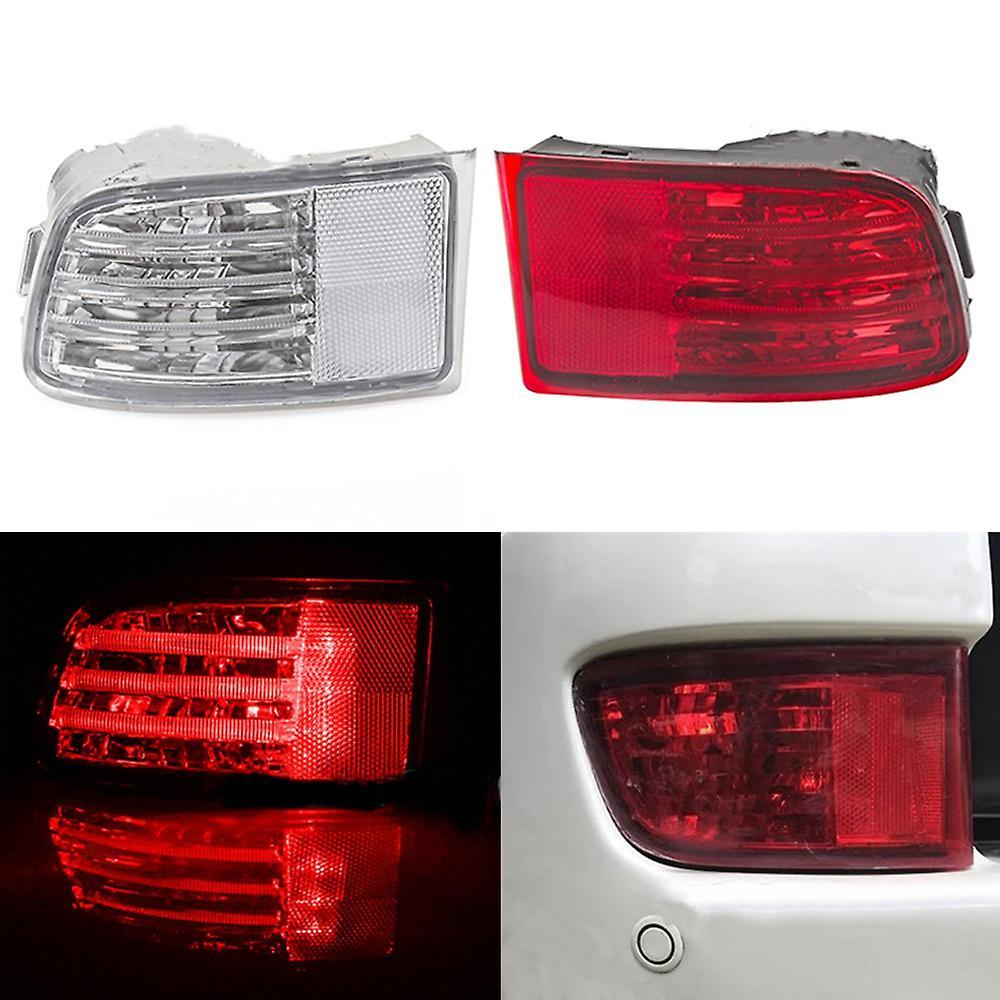Rear Bumper Reflectors Lights No Bulb for Prado 120 Tail Lamp 2002-09