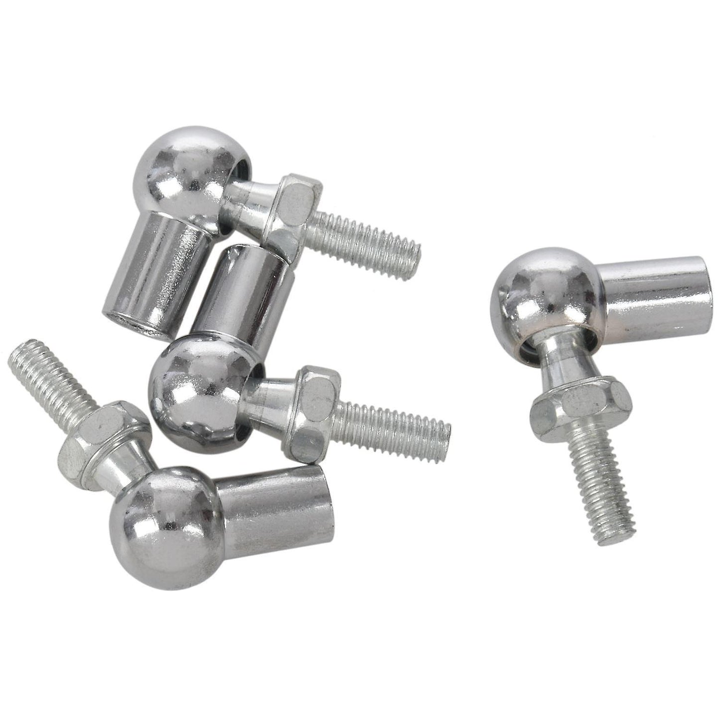 6mm Male Female Thread L Shaped Ball Joint Rod End Bearings 4pcs