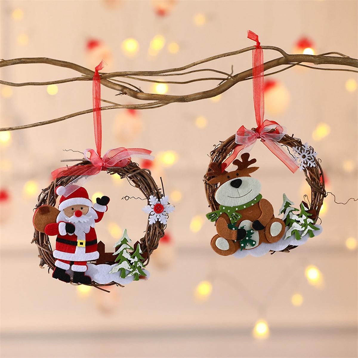 Christmas Decorations Christmas Cane Garland Cane Ring Decoration