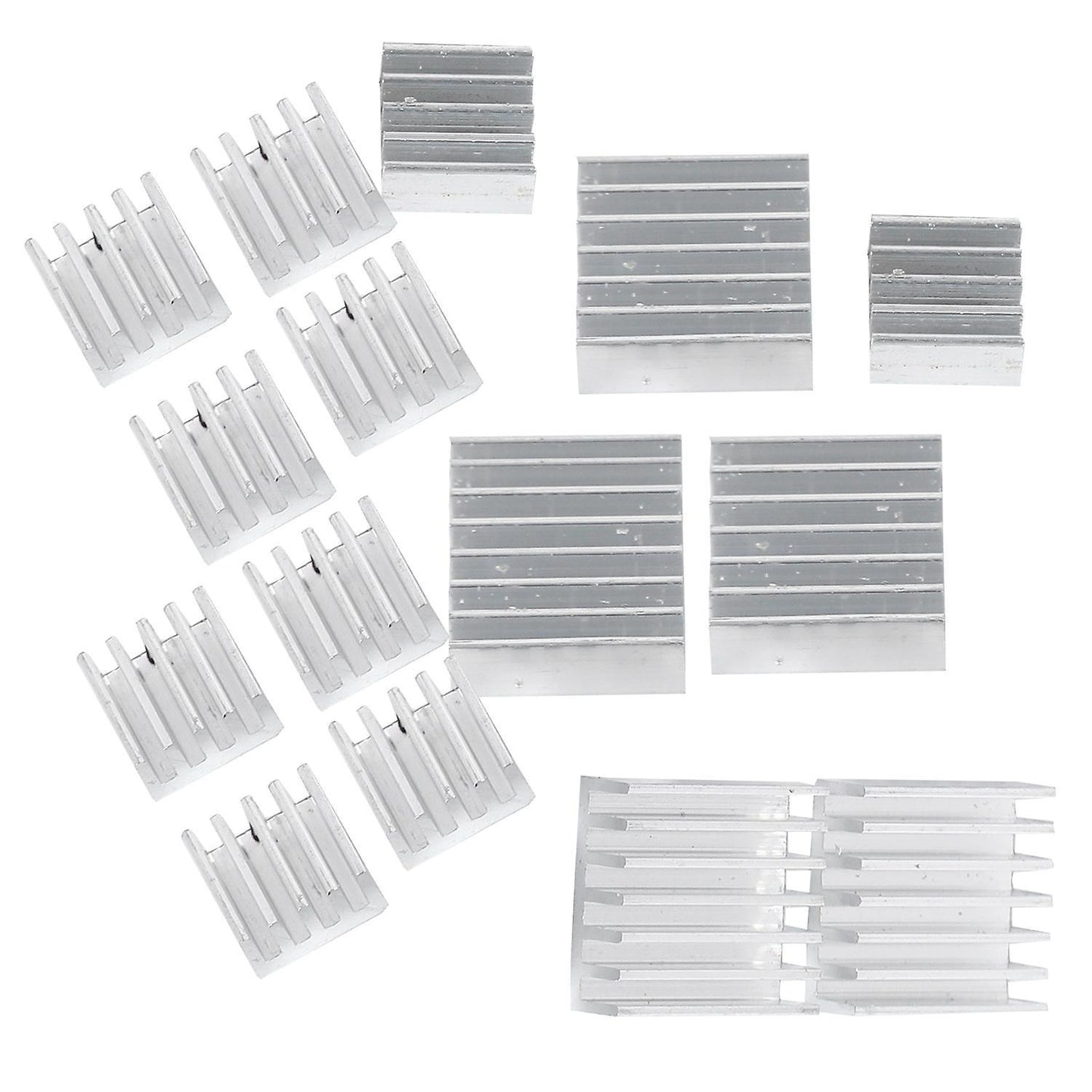 15 Pcs One Set Aluminum Heatsink Cooler Kit Sink