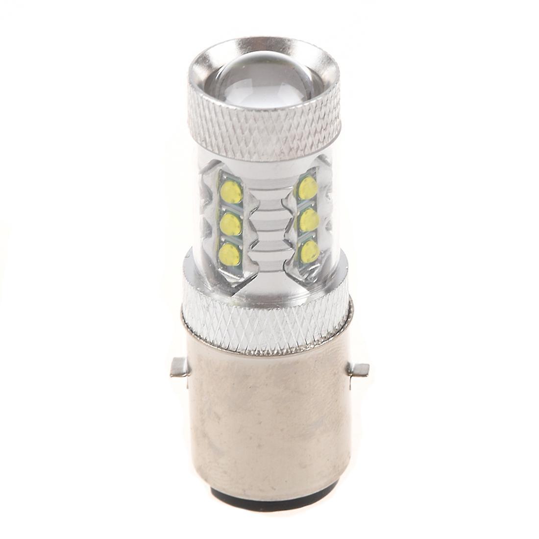 16 * 80w Led Motor Bike/moped/scooter/atv Headlight Bulb Ba20d H6