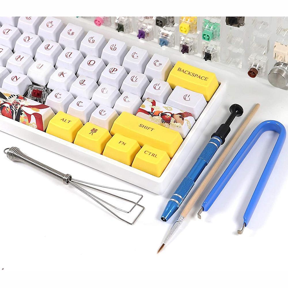 4pc Switch Puller Lube Keyboard Cleaner Clean Kits for Keyboard