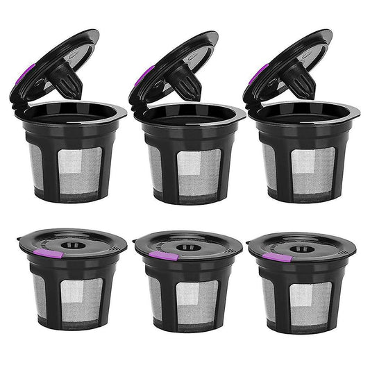 6pcs K Cups for Keurig,coffee Filter Single K Cup for Keurig 2.0 1.0