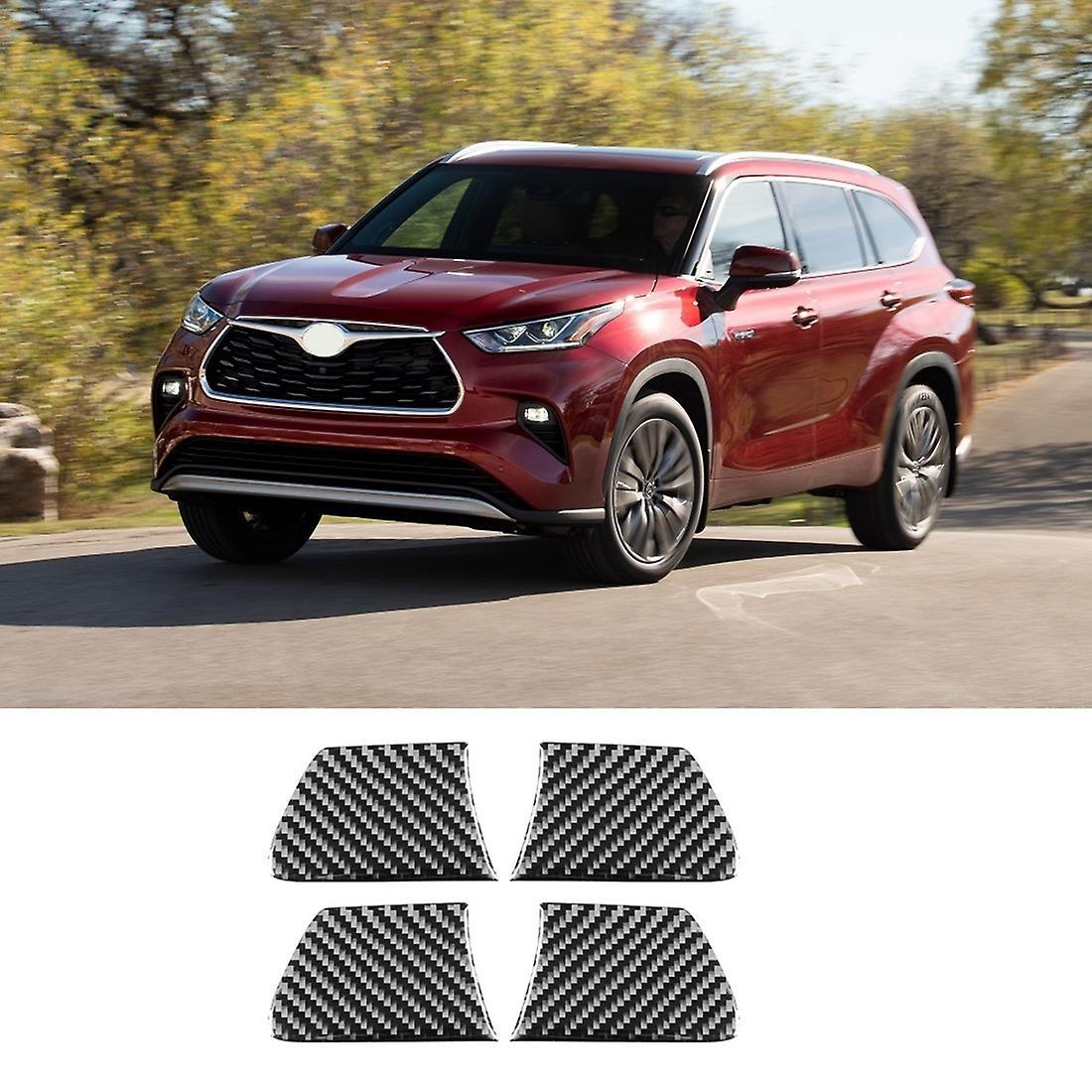 For Toyota Highlander 2015-2021 Carbon Fiber Door Handle Bowl Cover