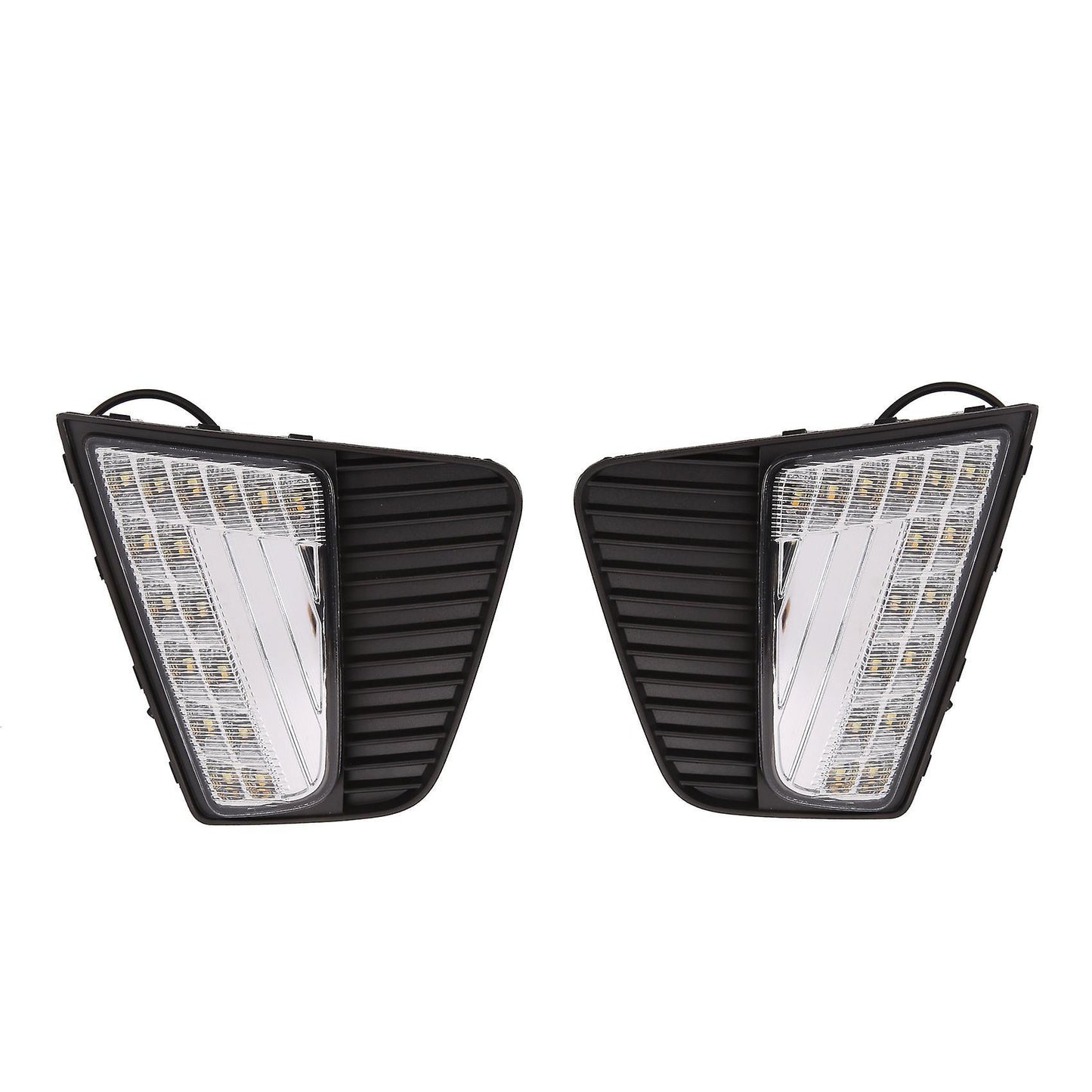 Car Led Daytime Running Light Fog Drl with Yellow Turning Signal Lamp