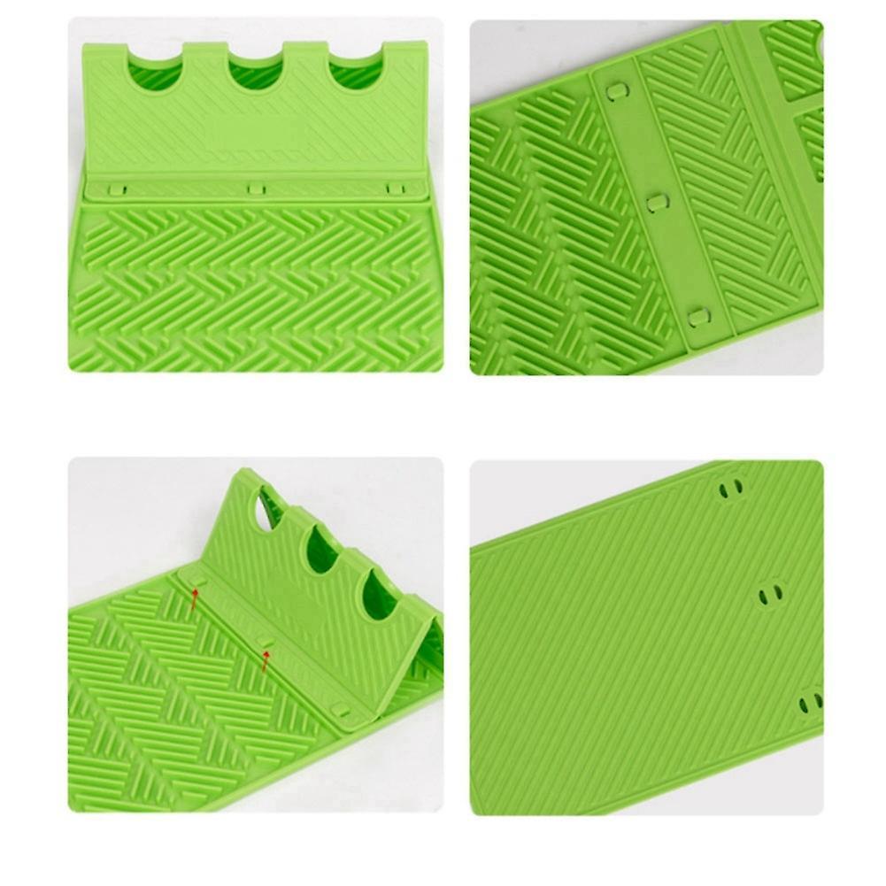 Kitchen Placemat Storage Shelf Chopping Board Silicone Chopsticks C