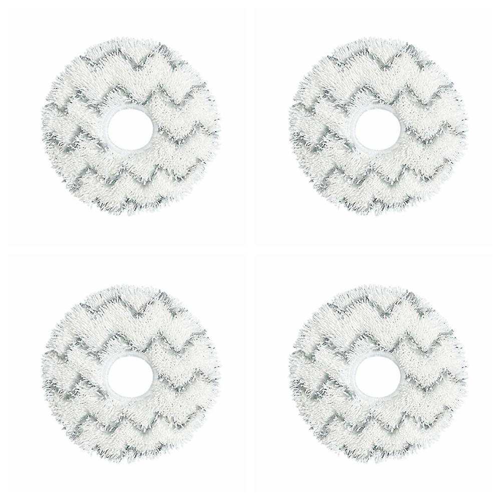 4pcs Mop Cloth for Ecovacs Deebot X1 Omni Turbo Robot Vacuum Cleaner