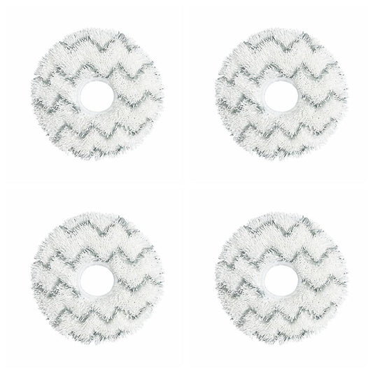 4pcs Mop Cloth for Ecovacs Deebot X1 Omni Turbo Robot Vacuum Cleaner