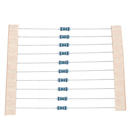 300pcs 10 -1m Ohm 1/4w Resistance 1% Metal Film Resistor Kit