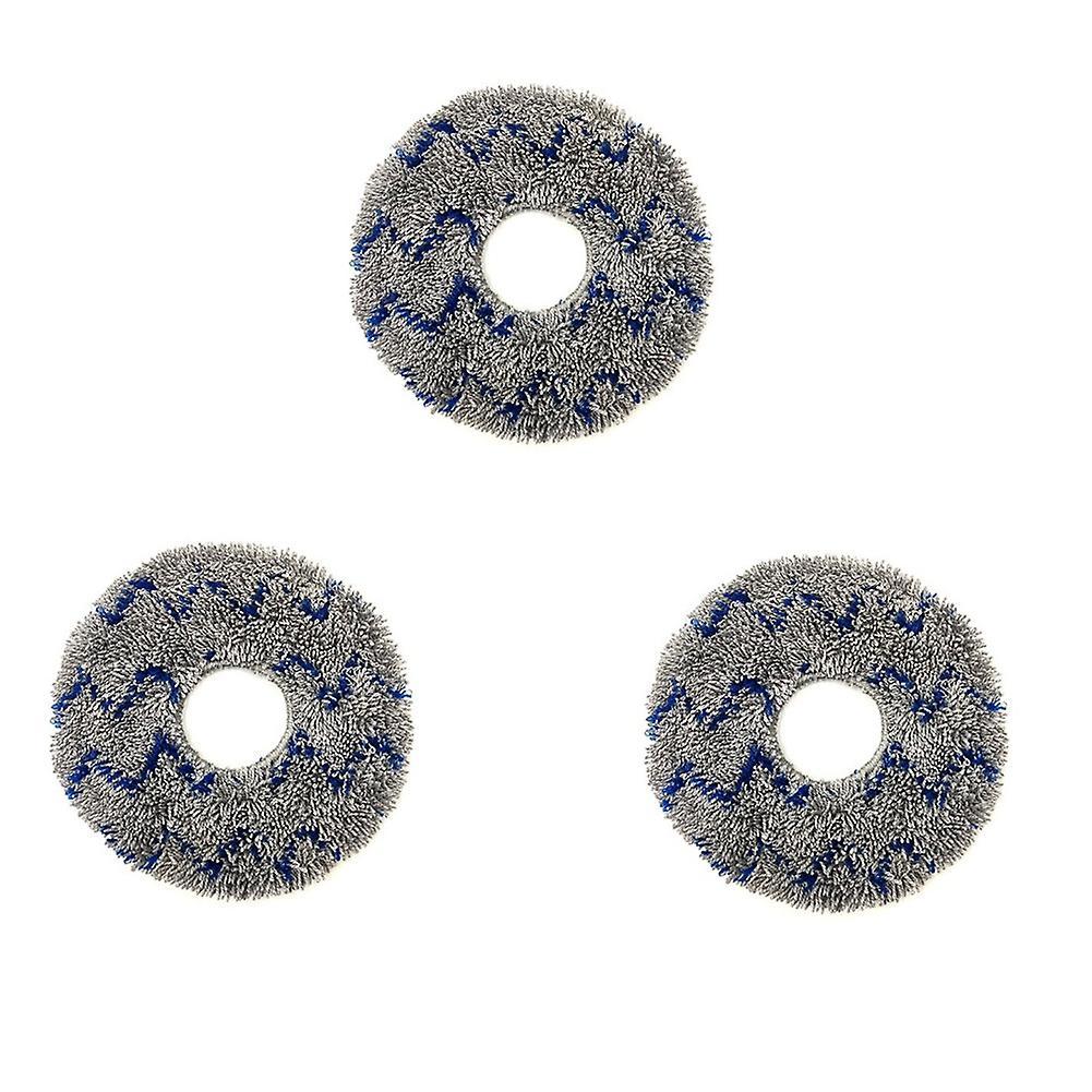 3pcs Replacement Parts Mop Cloth Pads for Ecovacs T10 Turbo Robotic