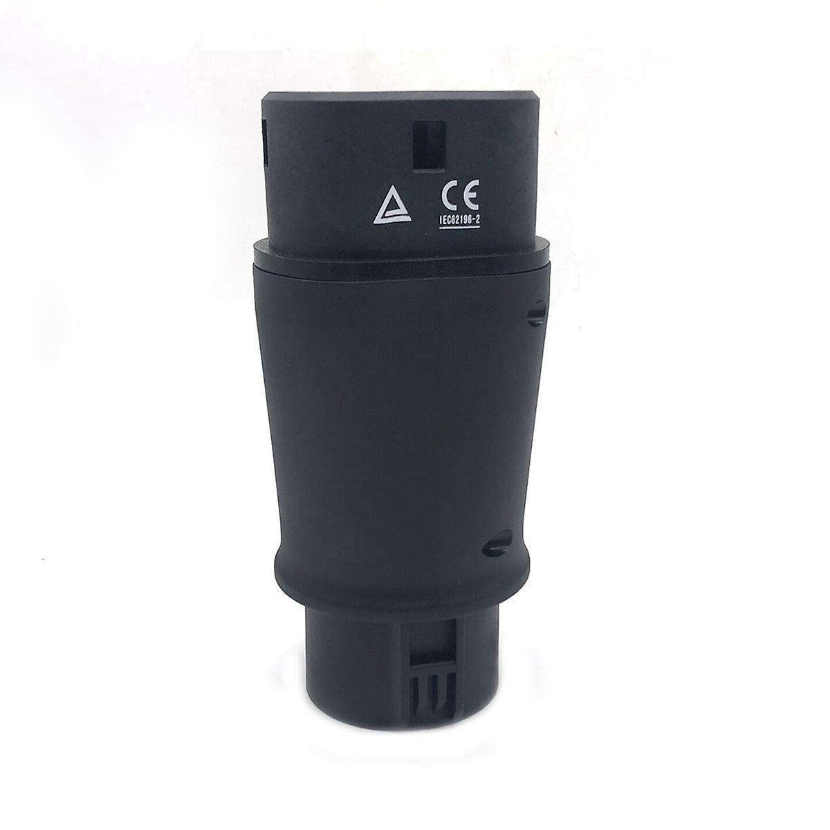 Evse Ev Adaptor 32a J1772 Type 1 to Type 2 Plug Ev Adapter