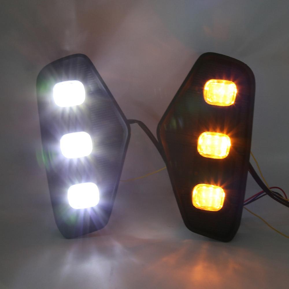 Led Daytime Running Light for Nissan Navara Turn Signal Light 12v