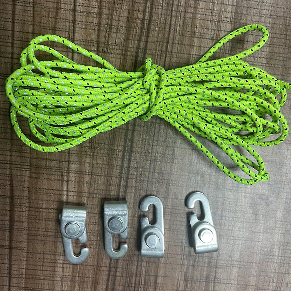 Automatic Lock Hook Self-locking Free Knot Easy Tighten Rope Kit