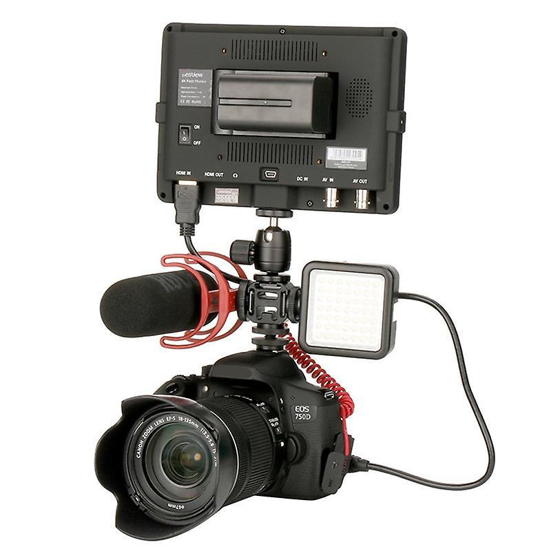 Camera Triple Cold Shoe Adapter,for Led Monitors/flash Video Camera