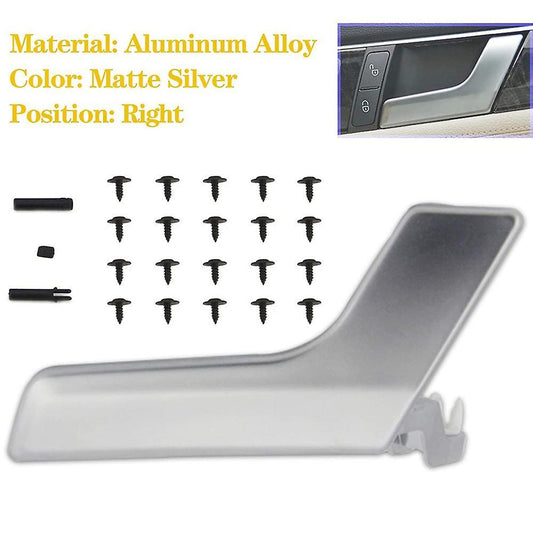 Door Handle Kit Right for Mercedes-benz X204 Aluminum Alloy Silver