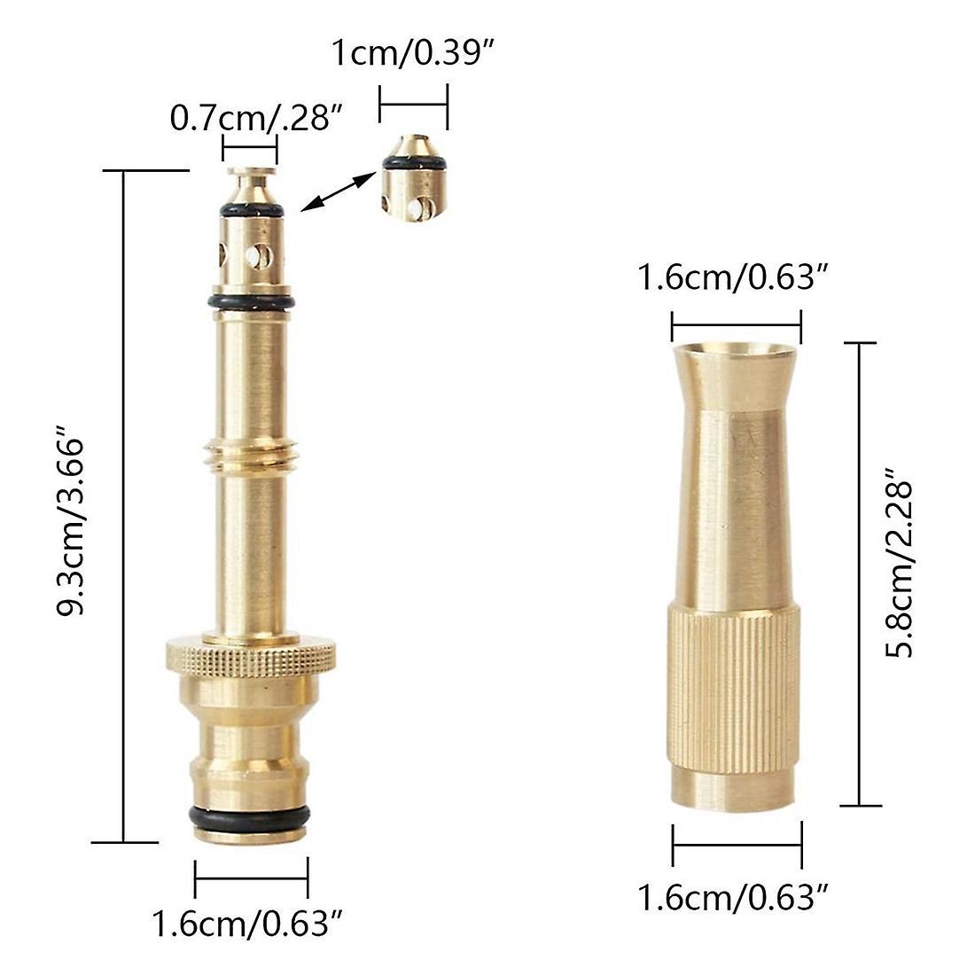 Faucet Hose Nozzle,with Connector,for Garden,car Wash Hose Nozzle