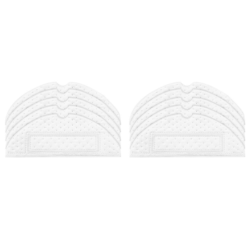 10pcs Mop Cloths for Xiaomi Roborock T7 T7s T7plus Vacuum Cleaner