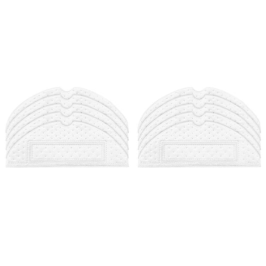10pcs Mop Cloths for Xiaomi Roborock T7 T7s T7plus Vacuum Cleaner