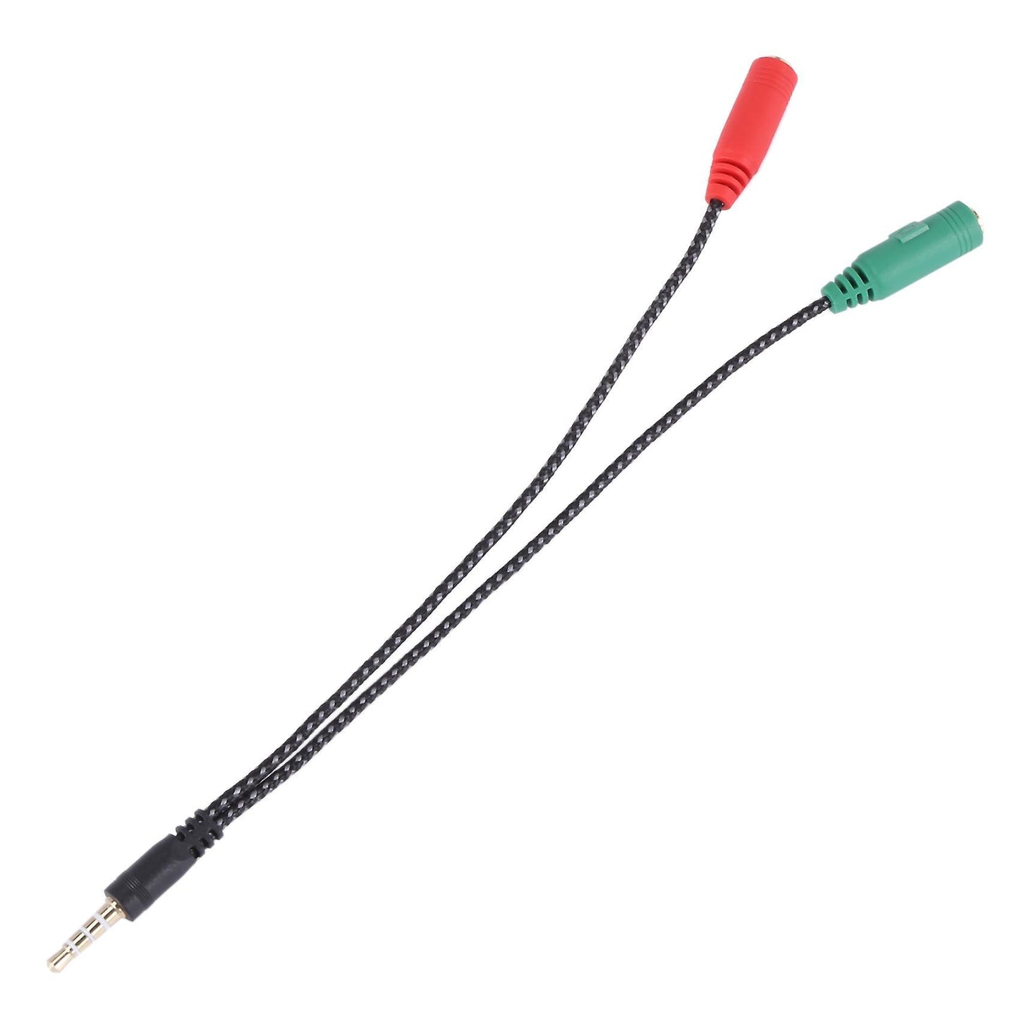 1 Pcs Cable Adapter 2 In 1 Splitter 4 Pole 3.5mm Audio Cable for Pc